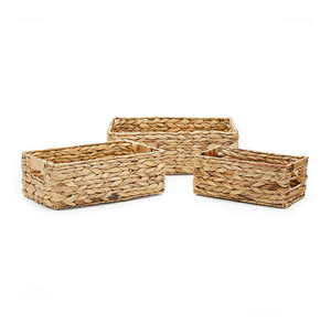 Panier de rangement en jute au design moderne, portable, personnalisable avec poignée, logo et taille sur mesure, fabriqué au Bangladesh - Product Image 6