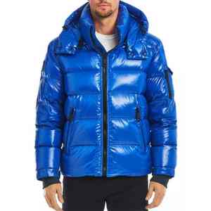 Chaqueta Acolchada de Alta Calidad con Logotipo Personalizado para Hombre, Estilo Urbano, 100% Nailon, Capucha Ajustable - Product Image 3