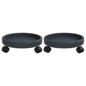 Carrito Portaplantas Portátil Mediano de Polietileno (PE) Gris para Carretillas y Carros de Mano - Product Image 2