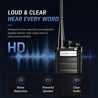 Radios bidirectionnelles Mesh Lora haute puissance, talkie-walkie analogique avec relais automatique pour étendre la couverture et la communication longue portée dans les bâtiments