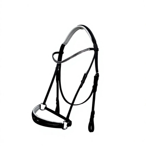 Accessoires de bride de selle pour cheval, boucle réglable, fournitures équestres en cuir, équipement d'équitation personnalisé - Product Image 5