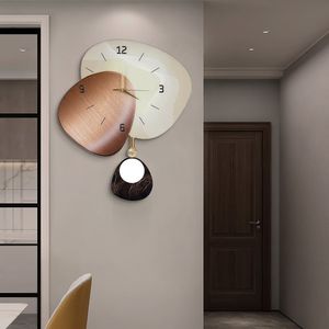 23.6 \ "arredamento moderno arte orologio da parete astratto disegno geometrico silenzioso per soggiorno camera da letto - Product Image 4