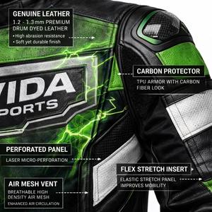 2026 Custom Design Genuine Leather Breathable Windproof Waterproof Plus Size Adult Motorbike Racing Jackets Sportswear - Product Image 5