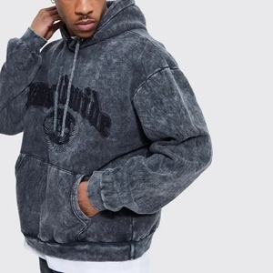 Men's <b>Black</b> Hooded Long Sleeve Slim Fit Sweatshirt Breathable Knitted Solid Color Casual Wear Autumn Style - Product Image 6