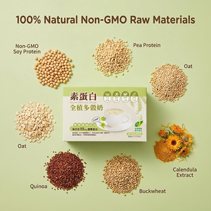 Natural Multi-Grain <b>Protein</b> Shake | Non-Dairy Nutritious Meal Replacement | High Fiber & Vegan Friendly - Product Image 6