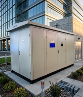Poste de transformateur compact sur mesure de 1250 kVA, type boîtier 20 kV 400 V, avec appareillage HT/LT de marque et transformateur