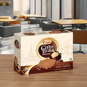 LIBRA BRAKA Café vietnamita Crispy Crackers 360G HALAL ISO Sweet Taste Sachet Box Embalaje FMCG Producto Vietnam - Product Image 1