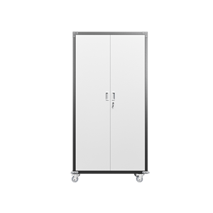 Armadietti per Garage regolabili con porte di chiusura e 4 ripiani - Product Image 6
