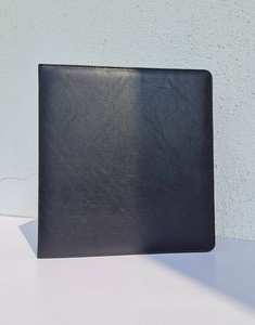 PU Leather 3D <b>Ring</b> <b>Binder</b> with Document Pocket and Pen Loop PU Leather Filing Product - Product Image 5
