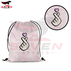OEM Custom Logo Reflective Sports Gym <b>Drawstring</b> Bag Lightweight Outdoor Running Fitness Athletic Training Bag <b>Backpack</b> - Product Image 3