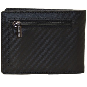 <b>Men's</b> Carbon Fiber Bi-Fold <b>Wallet</b> Slim Geometric Pattern Daily Use Fold Closure Personalised Front Pocket Money Clip <b>Wallet</b> - Product Image 5