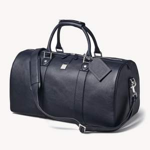 Nuevo bolso de viaje informal para hombre de cuero genuino, impermeable, en oferta en línea a bajo precio. - Product Image 3