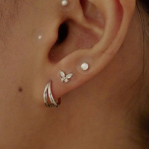 [W Island] Waterproof Floral Ear Beauty Patch 24K Gold Transparent <b>Tape</b> WBL Glossy Muse Acupressure Jewel Patch 72h Wear <b>Face</b> - Product Image 4