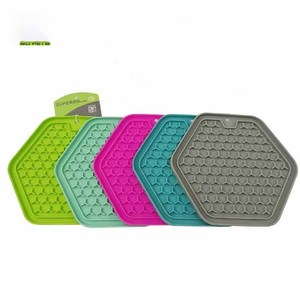 24 ans d'expérience de fabrication, tapis à lécher en silicone personnalisé et au design exclusif, multi-usages, qui ralentit la consommation - Product Image 1