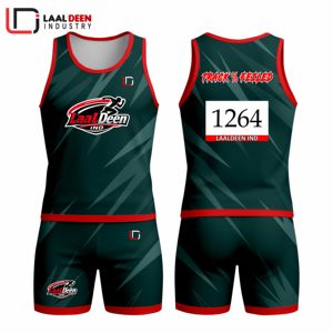 Ropa de Entrenamiento Profesional para Correr, Unisex, para Atletismo, Traje para Correr, Uniforme de Atletismo - Product Image 2