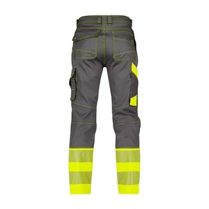 Mens Heavy Duty <b>Work</b> Safety Pants High Visibility Utility Tool Pockets Breathable Workwear Pants - Product Image 3