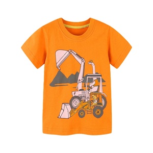 T-shirt pour garçons de haute qualité à col rond, design personnalisé, style décontracté, 100% coton, confortable, manches courtes, imprimé, tricoté, compressé - Product Image 5