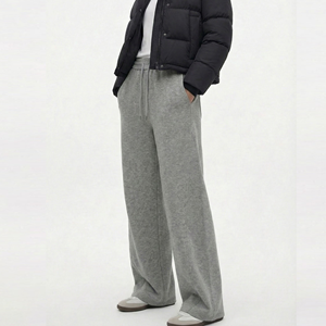Pantalon Palazzo Décontracté Femme Taille Haute Coupe Ample Jambe Large Tendance Vente en Gros - Product Image 3