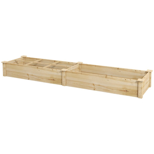 Outdoor Wooden Raised Garden Bed Planter Box with Legs for <b>Vegetables</b> Flowers Herbs Heavy Duty Fir Wood <b>Standing</b> Garden Kit - Product Image 2