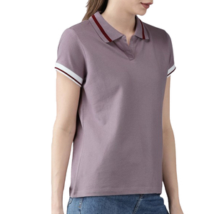 Nueva Camiseta Casual de Mujer de Punto de Color Sólido de Alta Calidad, Cómoda, Transpirable, de Secado Rápido, Holgada y de Talla Grande - Product Image 1