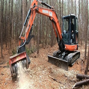 High Performance for Mini Excavator Crawler Type Forestry Mulcher Engine Motor for Clearing <b>Vegetation</b> Land Excavating - Product Image 4