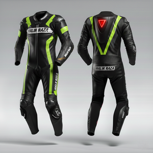 Equipo de Motociclismo de Cuero Perforado Transpirable |   Traje de Motocicleta Profesional con Marca Personalizada |   Secado Rápido de Grado A Directo de Fábrica - Product Image 2