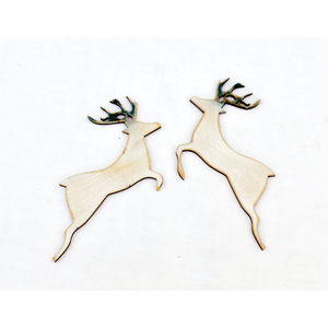 Adorno Navideño Rústico de Madera Verde, Etiqueta Colgante de Pájaro Hecha a Mano, Artesanía de Madera Ecológica, Decoración para Fiesta de Año Nuevo - Product Image 4