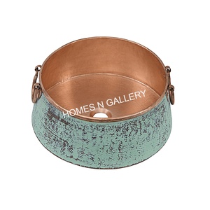 Copper Green Patina <b>Bathroom</b> Hammered Sink Hotel <b>Bathroom</b> <b>Kitchen</b> Sink With Finest Quality Sink at Affordable Price - Product Image 1