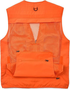 Nouveau Gilet de Pêche pour Hommes, Veste de Travail d'Extérieur à Séchage Rapide, Gilet de Chasse Réversible avec Multiples Poches - Product Image 5