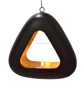 Elegante Portavelas y Portavelas de Té Colgante de Hierro Forjado Hecho a Mano, Decoración de Iluminación para Mesa de Navidad para el Hogar u Hotel - Product Image 6