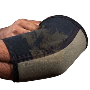 ปลอกพยุงข้อศอกผ้าสแปนเด็กซ์รัดกล้ามเนื้อ4ทางแผ่นรัดข้อศอกและเข่าสำหรับเล่นเทนนิสวอลเลย์บอลเล่นกีฬาออกกำลังกาย - Product Image 1