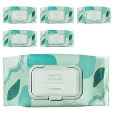 Offerta Speciale: Salviette Struccanti The Saem Garden Pleasure Cica, Formato da Viaggio, 100 Fogli, 6 Confezioni - Product Image 1