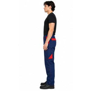 Casquette de soudeur HRC2 résistante aux flammes, pantalon de charpentier en toile de coton ignifuge 10OZ, certifié CAT 2 et résistant à l'arc électrique - Product Image 4