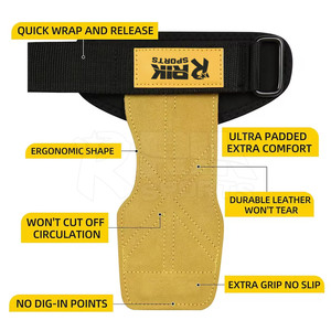 Coussinets de préhension pour haltérophilie, protection légère des mains pour les tractions et les activités d'entraînement en salle de sport, coussinets de préhension pour haltérophilie - Product Image 6