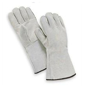Gants de soudage en cuir de qualité supérieure, résistants à la chaleur et aux flammes, antistatiques, antidérapants, flexibles, professionnels pour le soudage MIG TIG - Product Image 2
