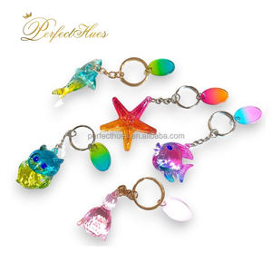 Grande idée cadeau souvenir porte-clés porte-clés sirène colorée - Product Image 6