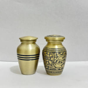 American Style Aluminium Wholesale Cremation Urns Human <b>Ashes</b> <b>Keepsake</b> Memorial Urn Hand Engraved Custom 3" Cremation Urns 220 - Product Image 3