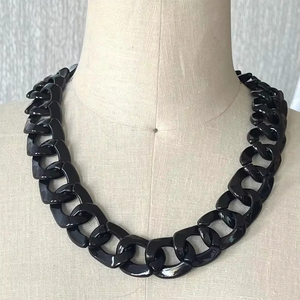 Collar de Resina Epoxi de la Mejor Calidad, Joyería de Moda, Nuevo Estilo, Diseño Clásico de Alta Calidad, Collar de Resina para Niñas, Bodas y Fiestas - Product Image 2