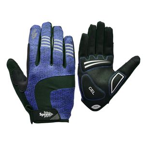 Guantes de Ciclismo Negros con Dedos Completos, Transpirables, Antideslizantes, con Gel en la Palma, para Ciclismo y Deportes al Aire Libre - Product Image 5