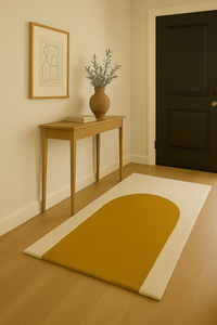 Custom Hand Tufted Wool Rug Modern Geometric <b>Round</b> Abstract <b>Carpet</b> Designer Handmade Area Rug for Living Room Bedroom Home - Product Image 2