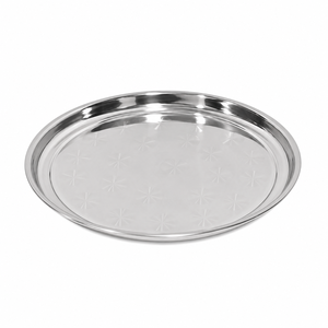 Dheer International – Ensemble de 3 récipients ronds modernes en acier inoxydable de qualité alimentaire 202 (tailles 30-35-40), compatibles lave-vaisselle, vente en gros - Product Image 3
