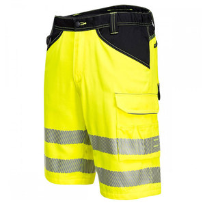 Shorts de sécurité haute visibilité OEM, réfléchissants, multi-poches, pour travaux de construction, pour hommes - Product Image 3
