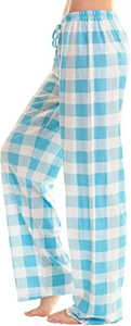Pantalones de Pijama a Cuadros Buffalo de Color Sólido para Mujer, Ropa de Dormir con Bolsillos, Venta al Por Mayor del Fabricante - Product Image 6