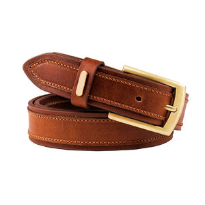 Cinturón de Cuero Vacuno Genuino para Hombre, Casual, con Hebilla de Aleación, Duradero, Sólido, Ajustable, 3.5cm de Ancho, 110cm de Largo, Alta Calidad - Product Image 1