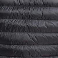 Veste matelassée coupe-vent respirante à col montant avec logo frontal pour homme adulte, fermeture éclair noire, manches longues, décontractée, hiver