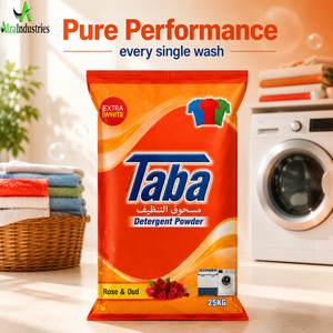 Bulk Laundry <b>Detergent</b> Powder 25KG | Rose & Oud Fragrance Deep Cleaning Formula for Tough Stains Bright Fabrics and Daily Washes - Product Image 3