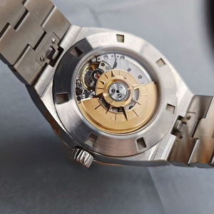 Reloj de Hombre Elegante y Romántico de Lujo para Negocios, con Bisel con Incrustaciones de Diamantes, Esfera Azul, Casual, para Viajes, Automático, Mecánico - Product Image 5