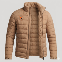 Chaqueta de Invierno Premium para Hombre, Impermeable y Transpirable, Tejido Lavado, Corte Moderno y Elegante, Servicio Personalizado OEM