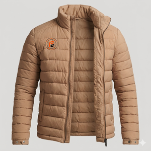 Veste d'hiver matelassée pour homme de qualité supérieure, imperméable et respirante, tissu lavé, coupe moderne élégante, service OEM personnalisé - Product Image 3