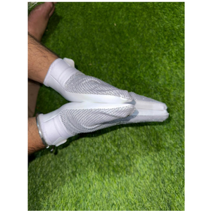 Gants sans doigts violets avec imprimé pailleté, antidérapants, pour le sport, unisexes, toutes saisons, à enfiler - Product Image 5